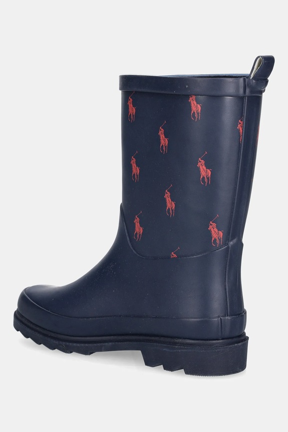Chłopiec Polo Ralph Lauren kalosze dziecięce MISTY RAIN BOOT RL02987410 granatowy