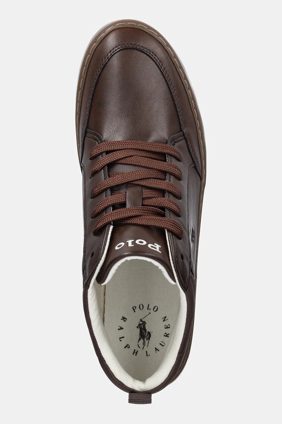 Polo Ralph Lauren sneakersy dziecięce ROWLAND brązowy RL03373201