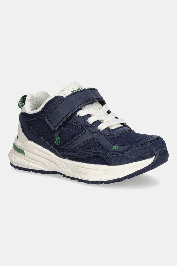 Detské tenisky Polo Ralph Lauren TRACKSTER 275 PS imitácia kože tmavomodrá RL03406411