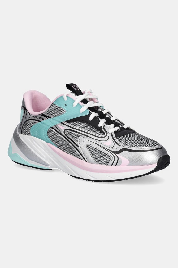 Skechers sneakersy S2K syntetyczny srebrny 303697L