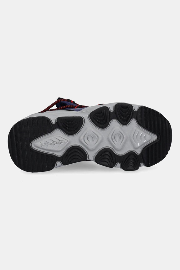 Detské zimné topánky Skechers TURBO TREAD - STORM GLIDER 406385L tmavomodrá