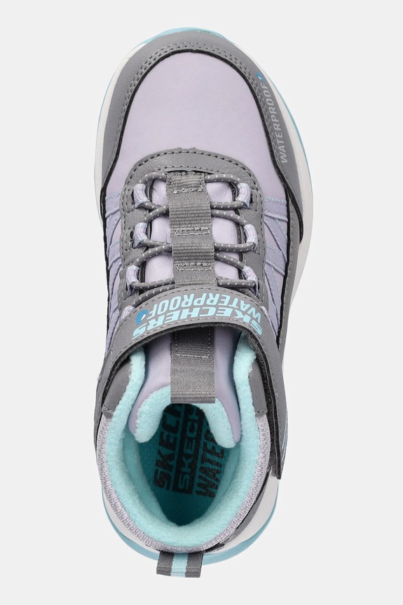 Detské zimné topánky Skechers STORM BLAZER sivá 303493L