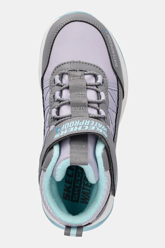 Detské zimné topánky Skechers STORM BLAZER sivá 303493L