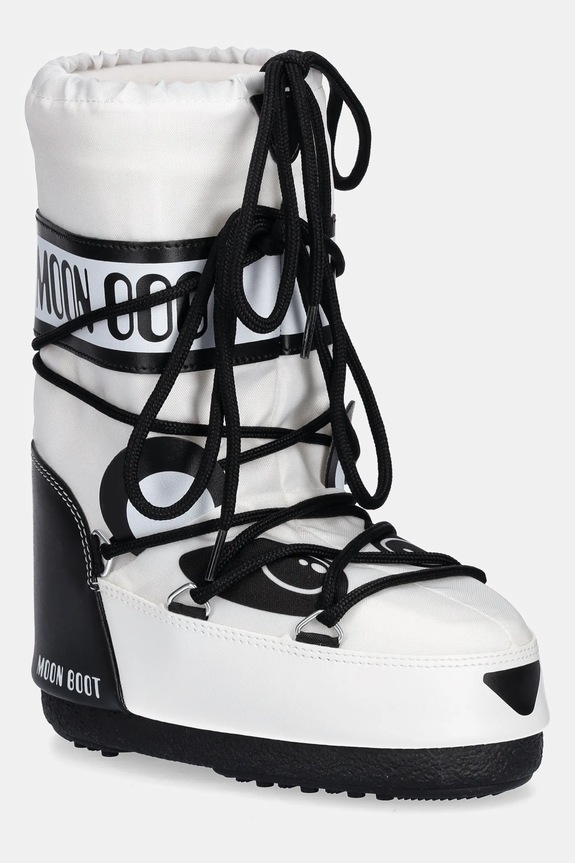 Moon Boot śniegowce dziecięce MB ICON ANIMAL syntetyczny biały 80D3400300