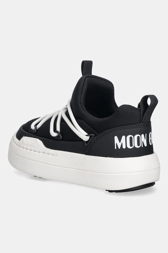 Chlapec Detské snehule Moon Boot MB JR PARK LOW LACE 80D3440060.27.34 čierna