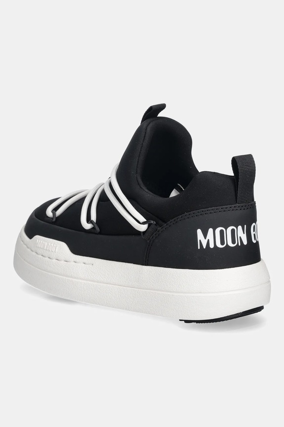 Chlapec Zimné topánky Moon Boot MB JR PARK LOW LACE 80D3440060.35.38 čierna