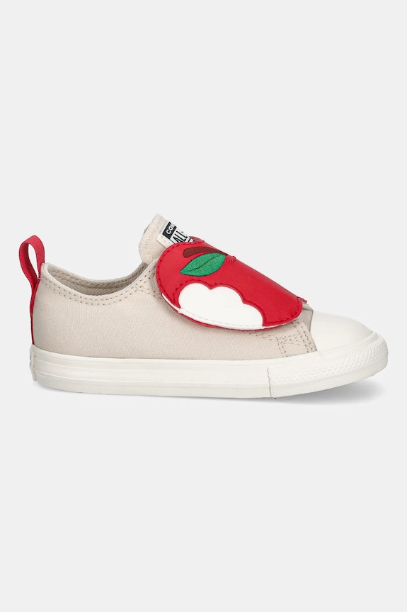 Detské tenisky Converse CHUCK TAYLOR ALL STAR ONE STRAP A13186C béžová AW25