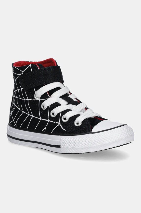 Παιδικά πάνινα παπούτσια Converse CHUCK TAYLOR ALL STAR 1V υψηλό μαύρο A13182C