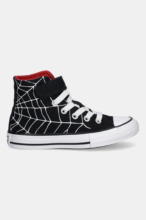 Παιδικά πάνινα παπούτσια Converse CHUCK TAYLOR ALL STAR 1V A13182C μαύρο AW25