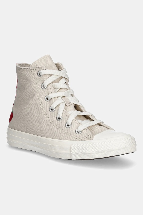 Converse trampki dziecięce CHUCK TAYLOR ALL STAR wysoka beżowy A13176C