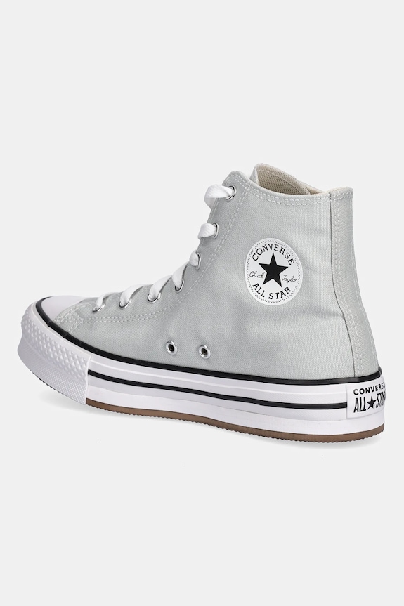 Chłopiec Converse trampki dziecięce CHUCK TAYLOR ALL STAR EVA LIFT A13122C szary