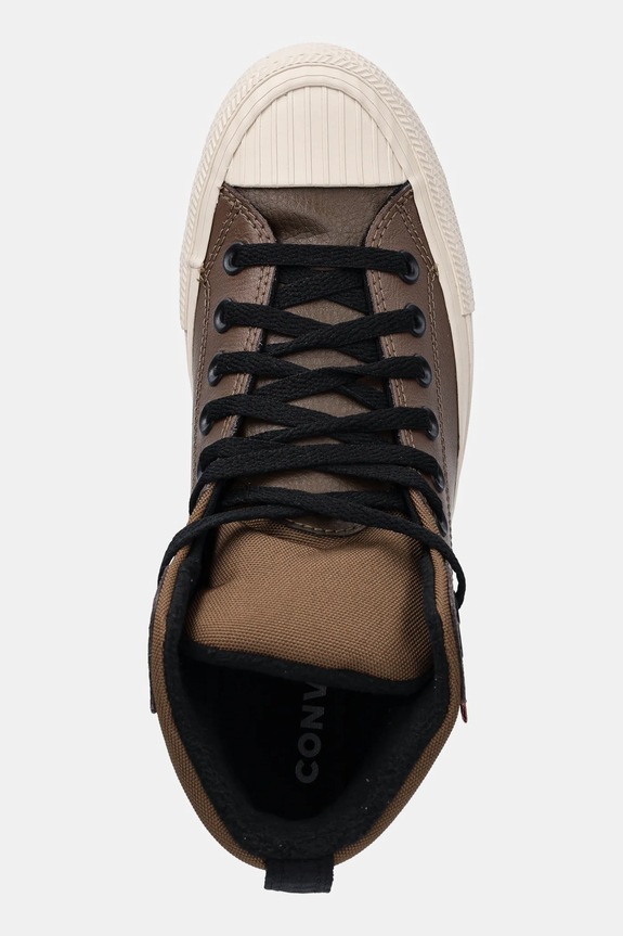 Detské tenisky Converse CHUCK TAYLOR ALL STAR BERKSHIRE BOOT hnedá A13149C