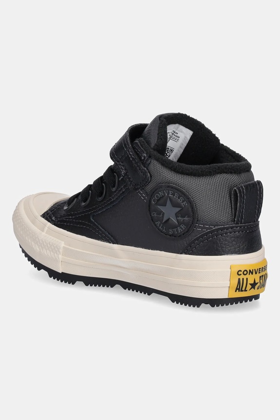 Chlapec Detské tenisky Converse CHUCK TAYLOR ALL STAR MALDEN STREET BOOT A13144C čierna