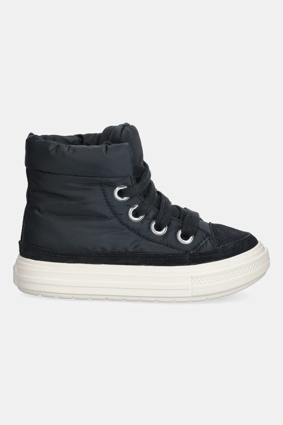 Παιδικές χειμερινές μπότες Converse CHUCK TAYLOR ALL STAR ELEMENTS BOOT A14171C μαύρο AW25