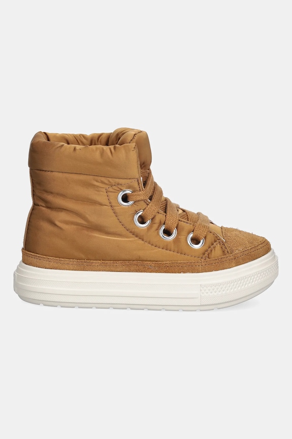Detské zimné topánky Converse CHUCK TAYLOR ALL STAR ELEMENTS BOOT A14172C hnedá AW25