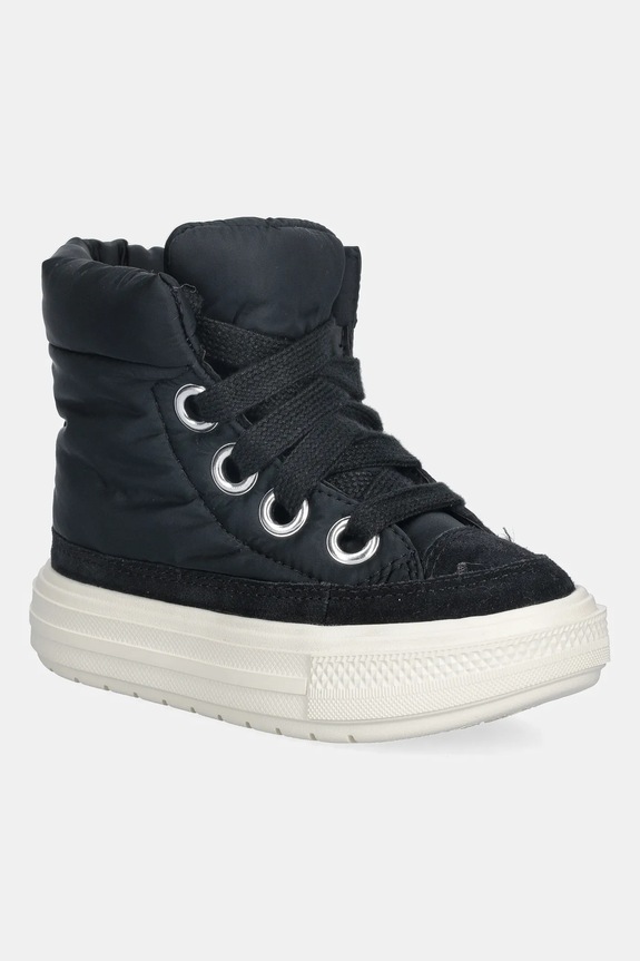 Detské zimné topánky Converse CHUCK TAYLOR ALL STAR ELEMENTS BOOT zateplené čierna A14173C