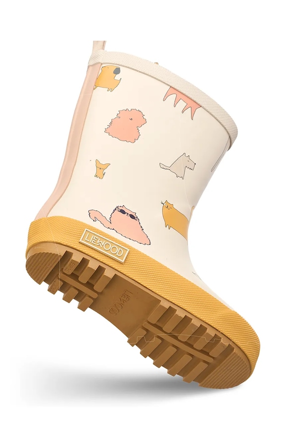 Liewood kalosze dziecięce Mason Thermo Rainboot LW13043.9BYA beżowy
