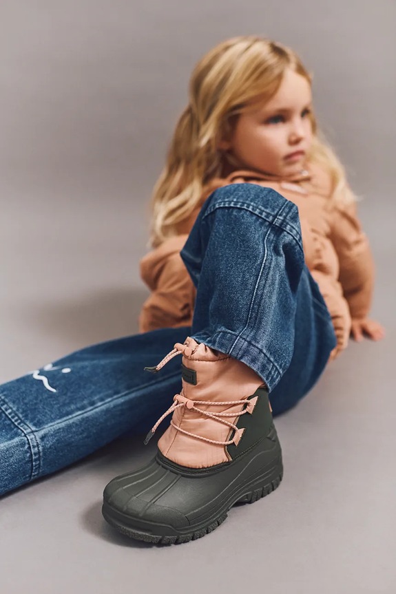 Dječje cipele za snijeg Liewood Ania Winter Boot tekstil narančasta LW20057.9BYA