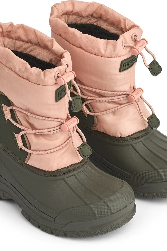 Κοριτσίστικα Παιδικές μπότες χιονιού Liewood Ania Winter Boot LW20057.9BYA πορτοκαλί