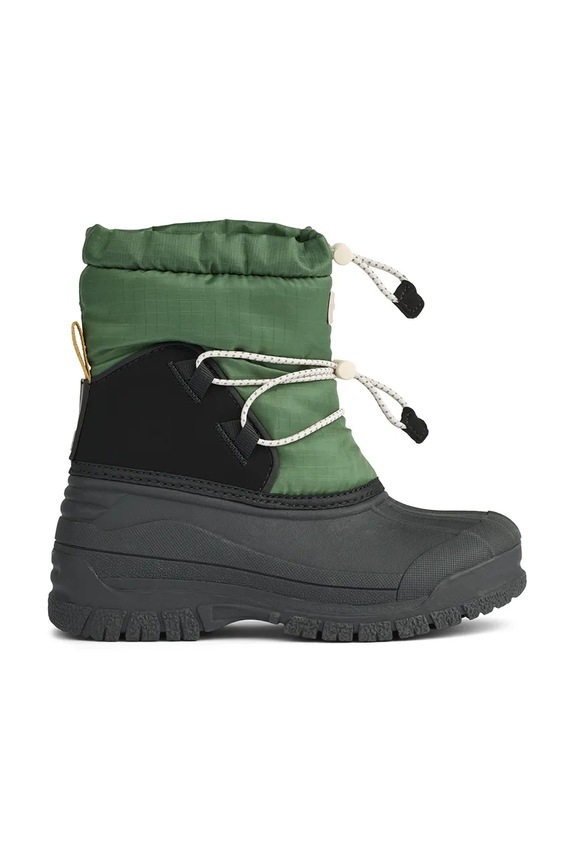 Παιδικές μπότες χιονιού Liewood Ania Winter Boot πράσινο LW20057.9BYA