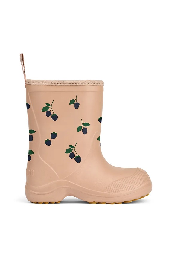 Παιδικά ουέλλινγκτον Liewood Aston Rainboot πορτοκαλί LW20058.9BYA