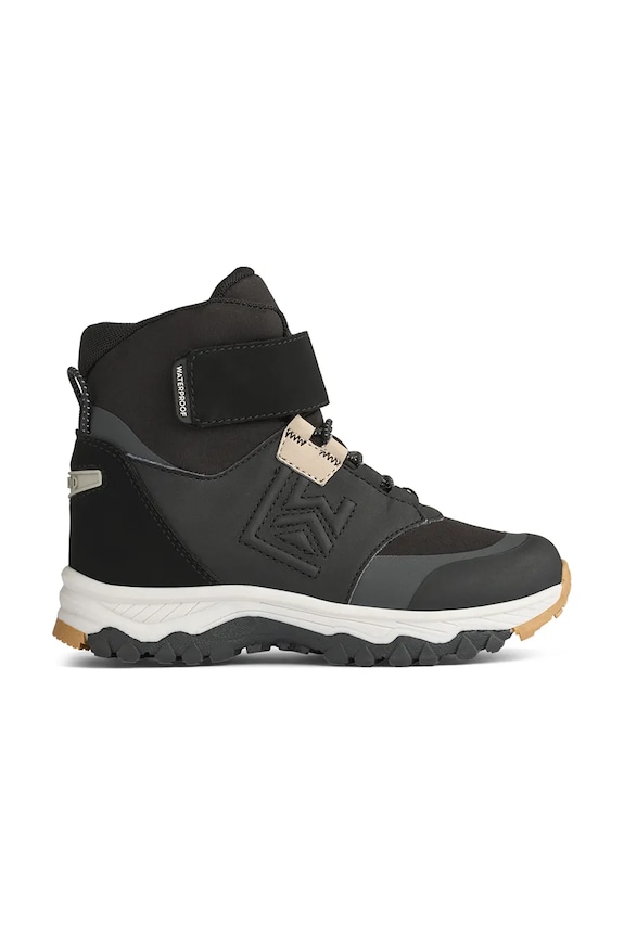 Παιδικές χειμερινές μπότες Liewood Mazie Hightop Winter Sneakers μαύρο LW20061.9BYA