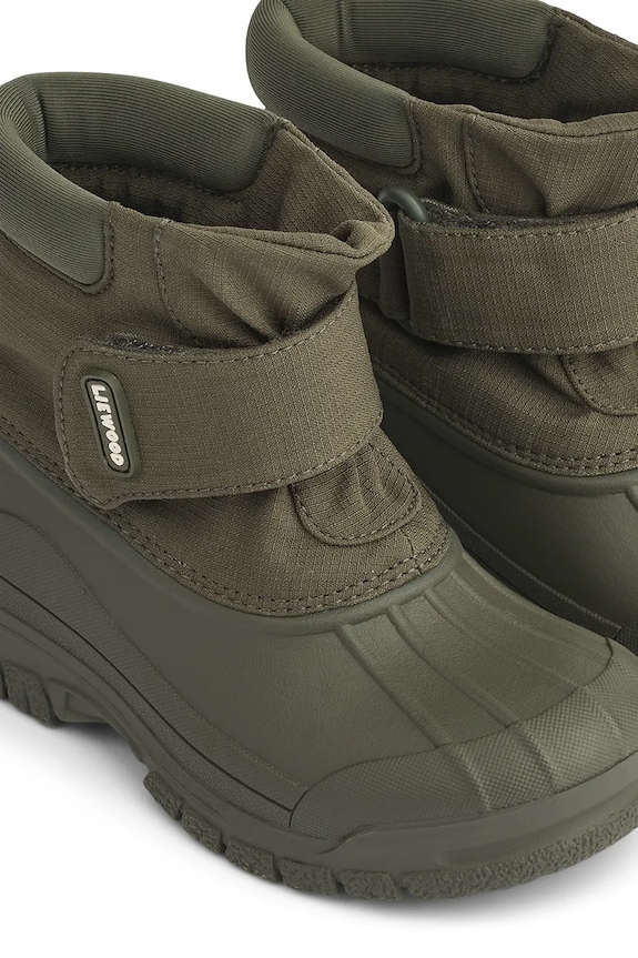 Κοριτσίστικα Παιδικές μπότες χιονιού Liewood Becca Winter Boot LW20304.9BYA πράσινο