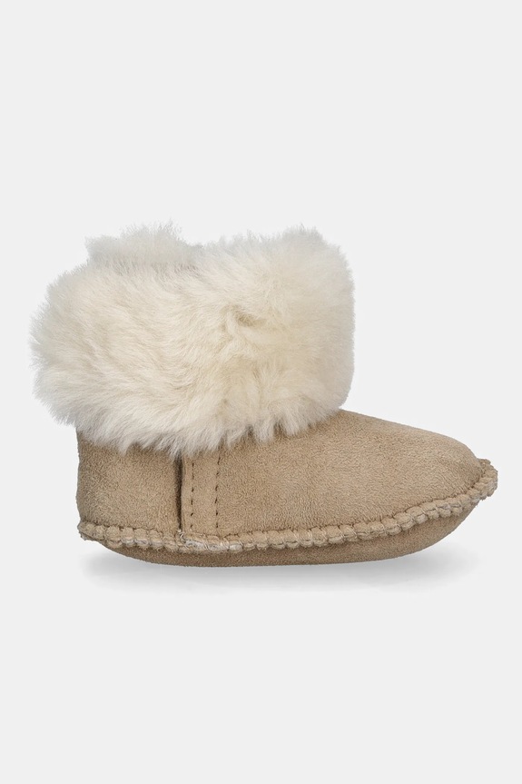 Semišové snehule Emu Australia Baby Bootie Deluxe B13256.Baby.Bootie béžová AW25
