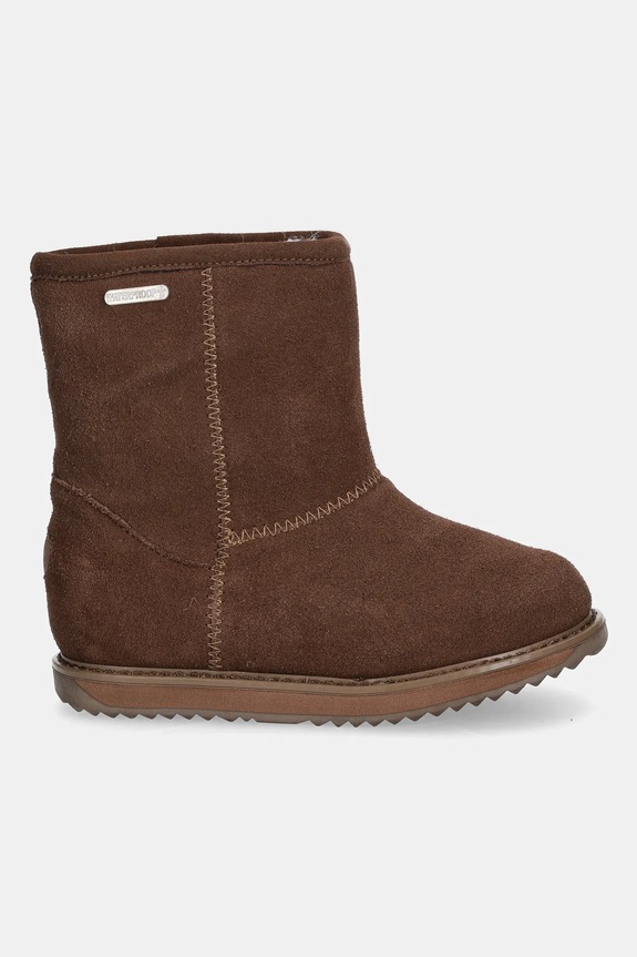 Detské semišové snehule Emu Australia Brumby Lo 2.0 K13225.Brumby.Lo.2.0 hnedá AW25