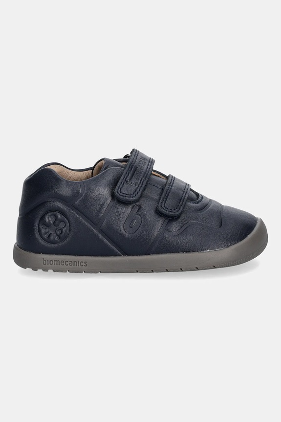 Παιδικά δερμάτινα sneakers Biomecanics 241160.19.23 σκούρο μπλε SS26