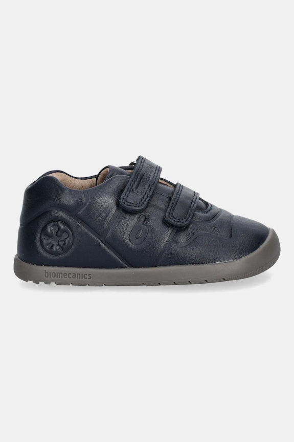 Παιδικά δερμάτινα sneakers Biomecanics 241160.19.23 σκούρο μπλε SS26
