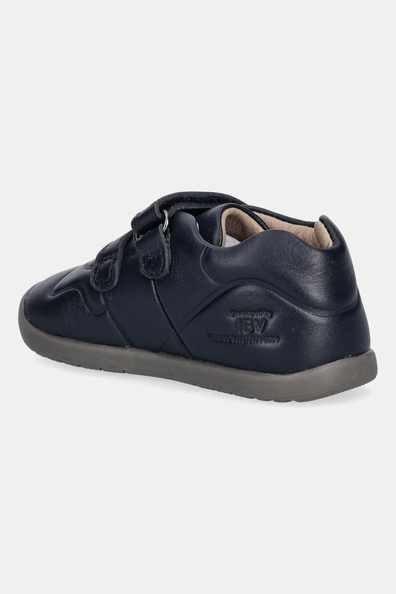 Κοριτσίστικα Παιδικά δερμάτινα sneakers Biomecanics 241160.19.23 σκούρο μπλε
