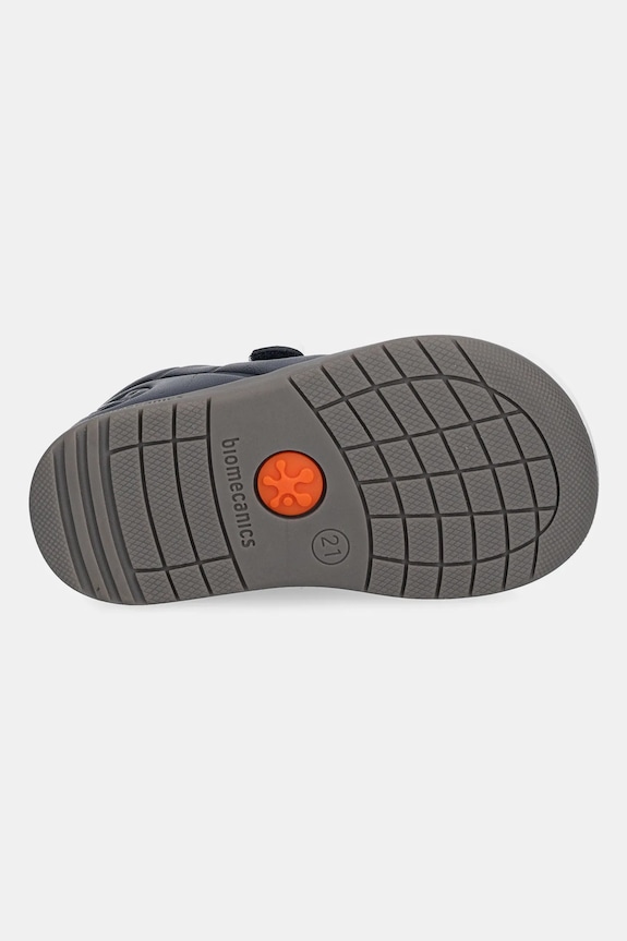 Παιδικά δερμάτινα sneakers Biomecanics 241160.19.23 σκούρο μπλε