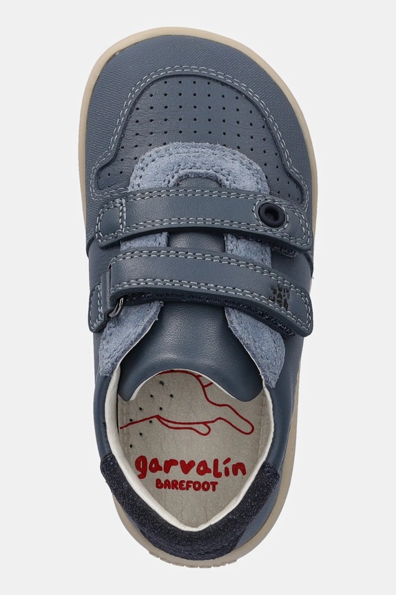Garvalin sneakersy skórzane dziecięce granatowy 251311.19.23
