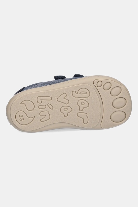 Garvalin sneakersy skórzane dziecięce 251311.19.23 granatowy