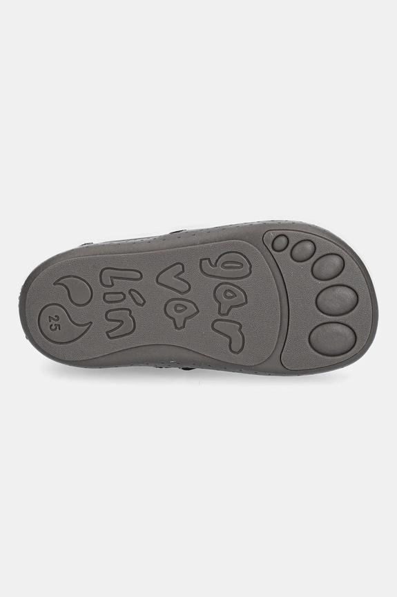 Garvalin buty zimowe skórzane dziecięce 251301.24.26 czarny
