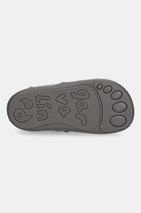 Garvalin buty zimowe skórzane dziecięce 251301.24.26 czarny