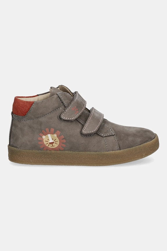 Παιδικά παπούτσια nubuck Garvalin 251325 γκρί AW25