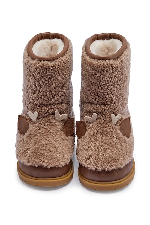 Fiú Donsje télicipő Kirfi Boots Stag 2032202.26.28 barna