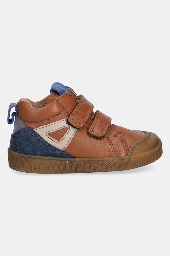Froddo półbuty skórzane dziecięce ROSARIO HIGH-TOP G2110134.4.22.24 brązowy AW25