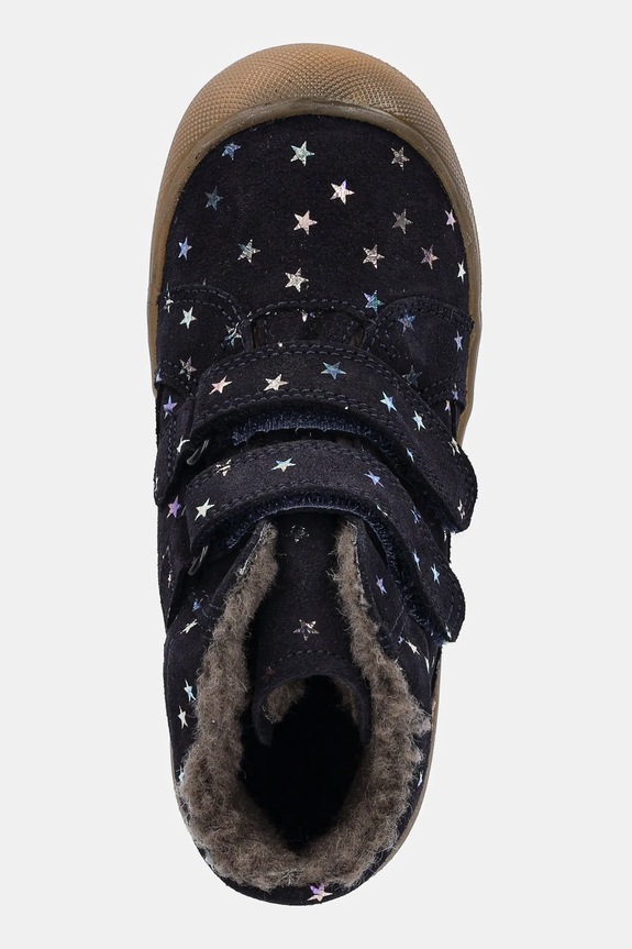 Froddo buty zimowe zamszowe dziecięce OLLIE WOOL TEX granatowy G2110138.K.25.28
