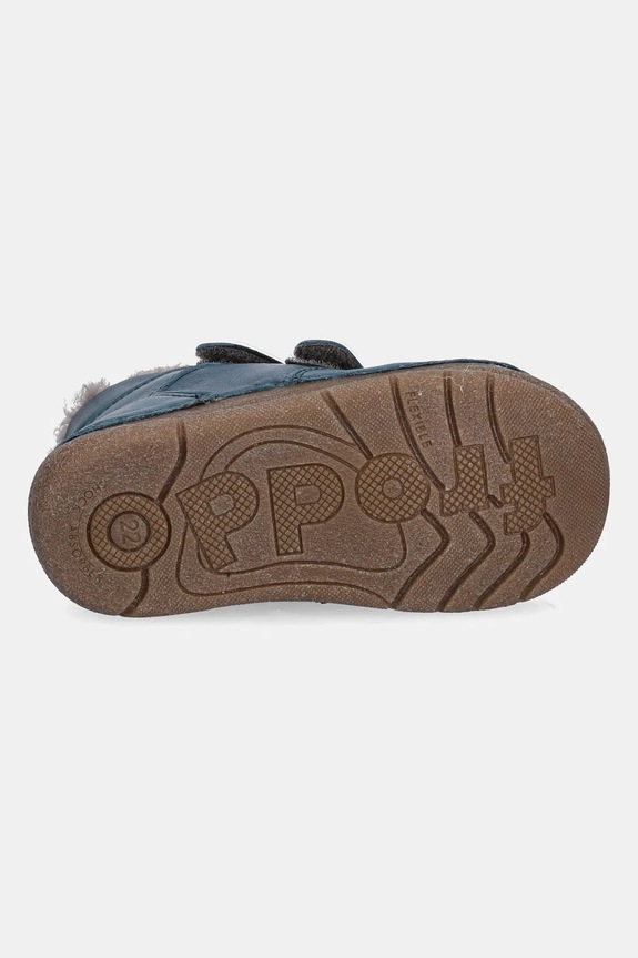 Froddo buty zimowe skórzane dziecięce PAIX UP WINTER G2110143.22.24 niebieski