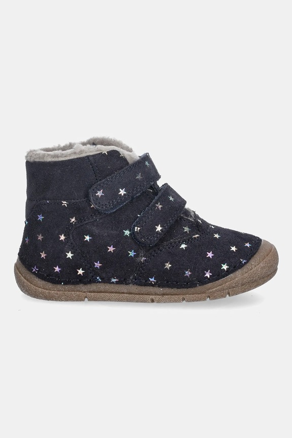 Froddo śniegowce zamszowe dziecięce PAIX UP WINTER G2110143.29.21.24 granatowy AW25