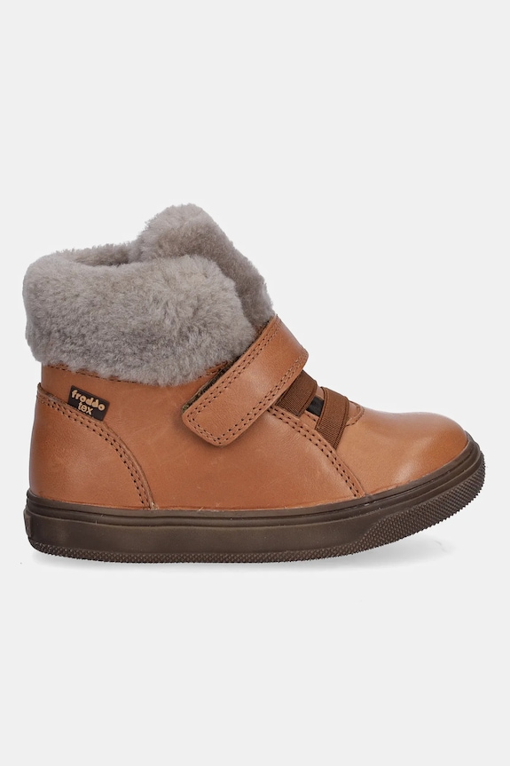 Froddo buty zimowe skórzane dziecięce BASCO TEX G2110144.K.25.27 brązowy AW25