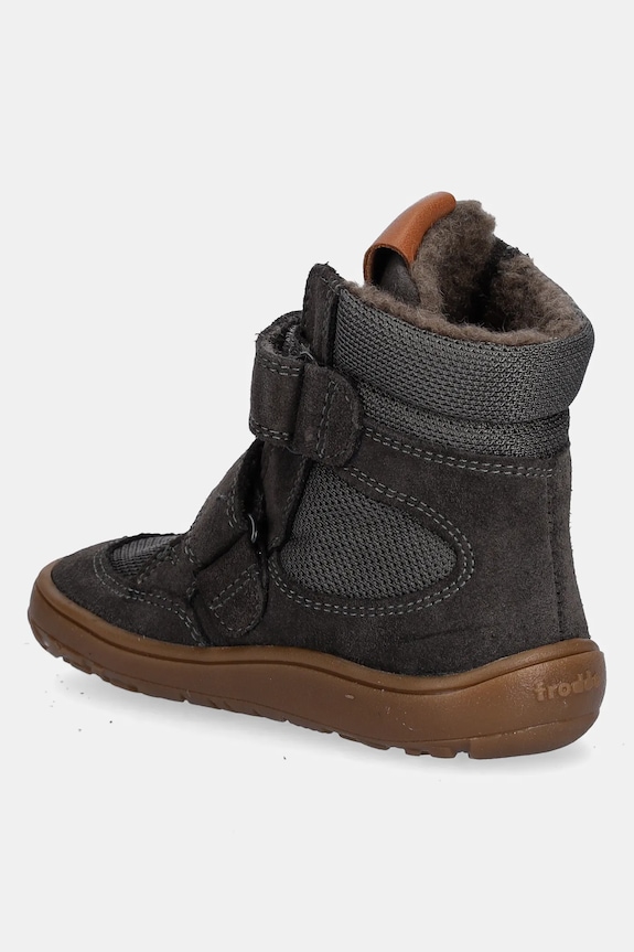Chłopiec Froddo buty zimowe dziecięce BAREFOOT TEX WINTER G3160247.25.30 szary