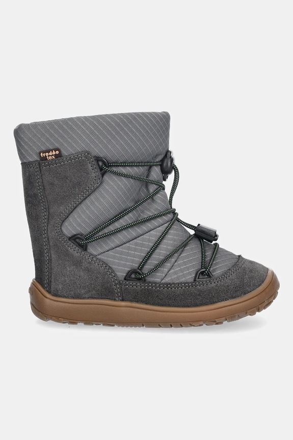 Froddo buty zimowe dziecięce BAREFOOT TEX TRACK WOOL G3160251.25.30 szary AW25