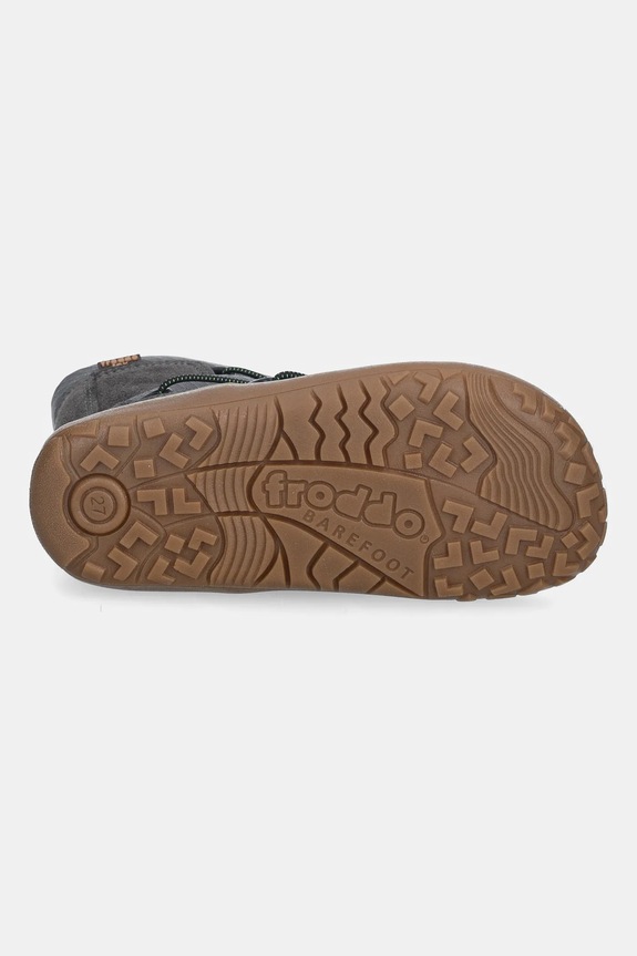 Froddo buty zimowe dziecięce BAREFOOT TEX TRACK WOOL G3160251.25.30 szary
