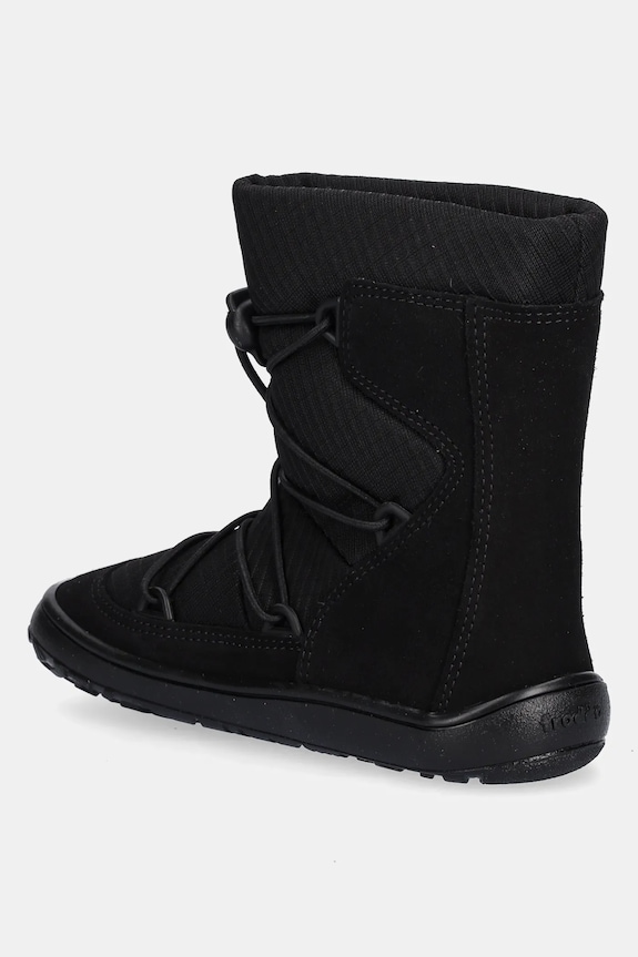 Chłopiec Froddo buty zimowe dziecięce BAREFOOT TEX TRACK WOOL G3160251.25.30 czarny
