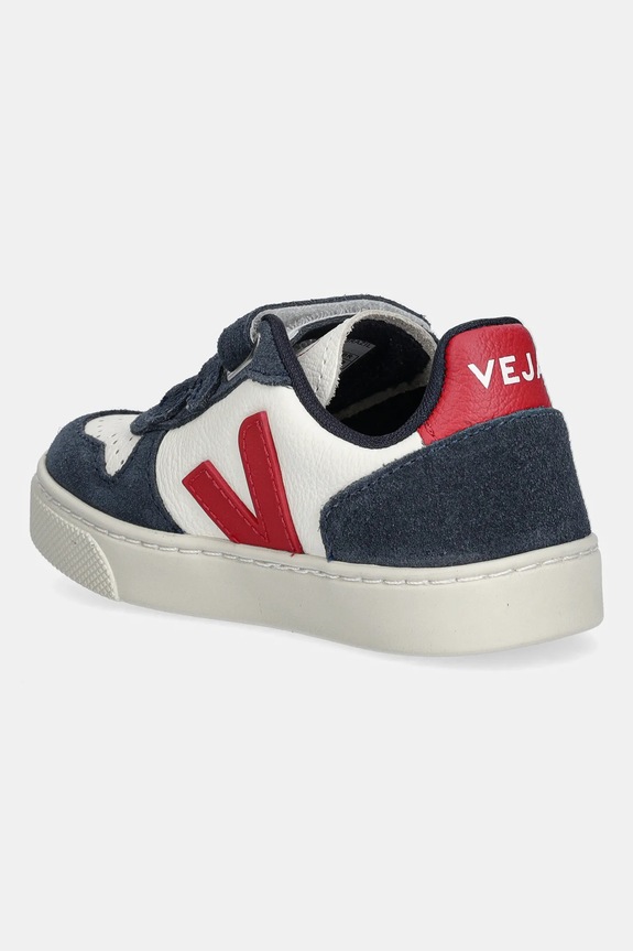 Băieți Veja teniși din piele pentru copii Small V-10 CV0520616C.22.27 bleumarin