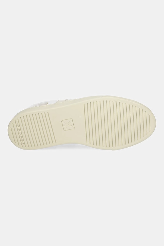 Veja scarpe da ginnastica per bambini in pelle Small V-10 Laces CX0521003C.36.39 oro